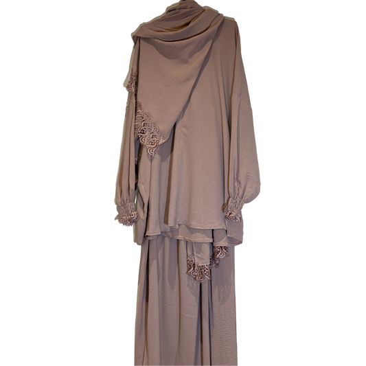 2 Piece Abaya